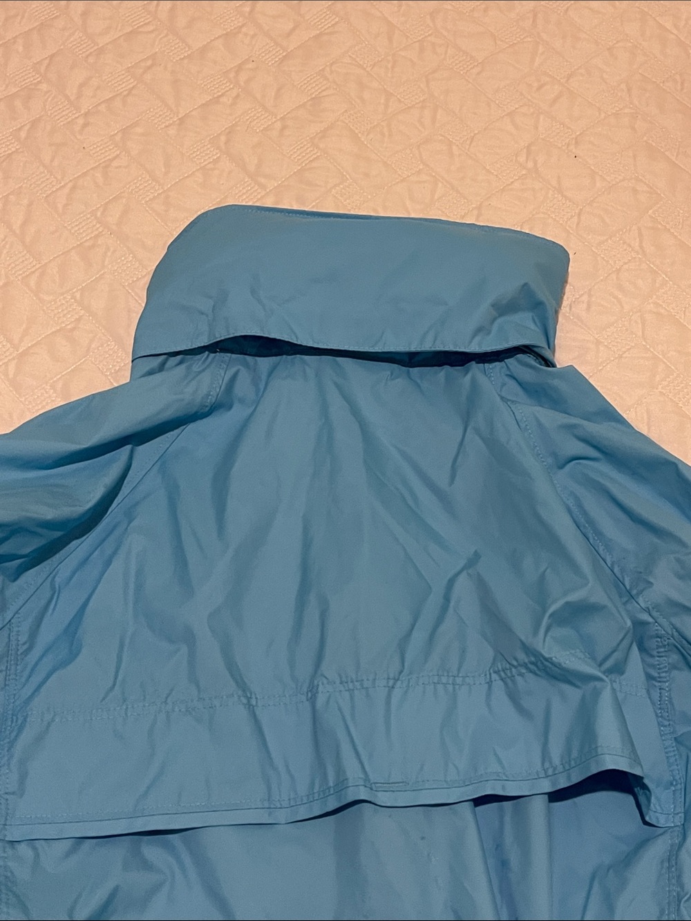 packable raincoat Columbia Light Blue Women's jacket - Picture 6 of 10